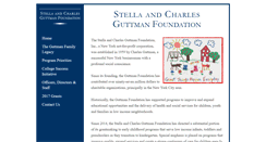 Desktop Screenshot of guttmanfoundation.org