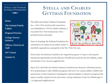 Tablet Screenshot of guttmanfoundation.org